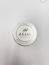 Asahi Refining 1 Troy Ounce .999 Fine Silver Round 85.00 per troy oz