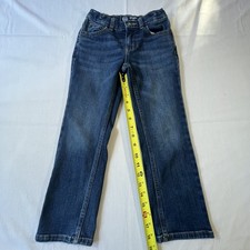 Wonder Nation Relaxed Straight Denim Jeans Youth Boys Size 6 Adjustable