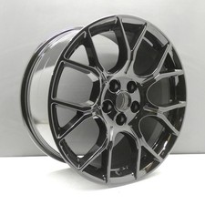 FORD MUSTANG 19" GLOSS BLACK ALLOY WHEEL RIM OEM JR3J-1007-EB GENUINE X1