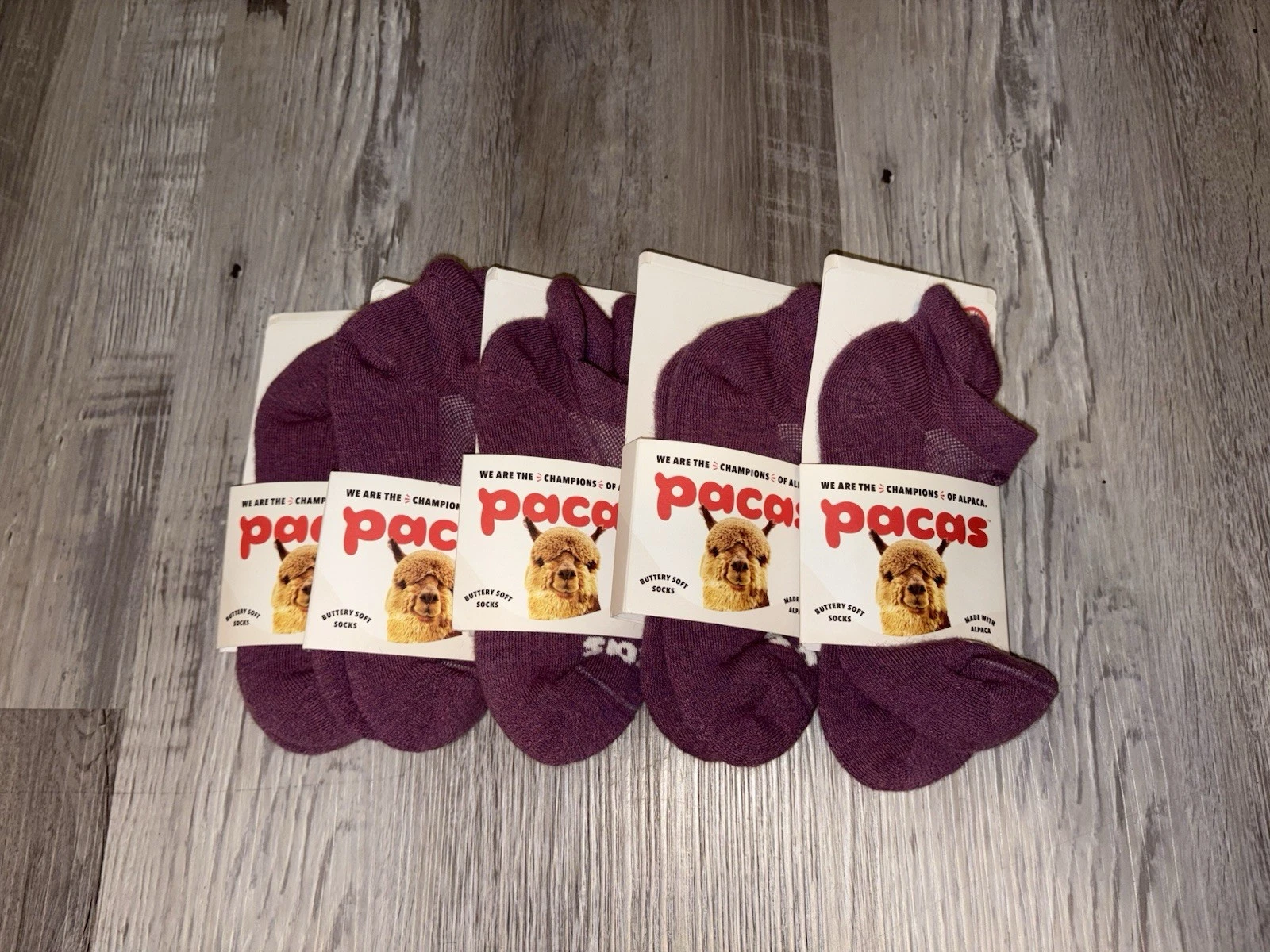 Women’s Low Cut Pacas Socks Small/Medium Crocus