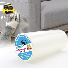 Door Protector from Dog Scratching 118" X 8.2" Cat anti Scratch Tape, Single Sid