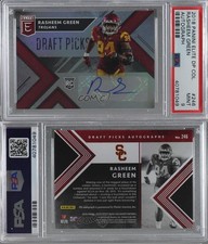 2018 Panini Elite Draft Picks Rasheem Green #246 PSA 9 MINT Rookie Auto RC