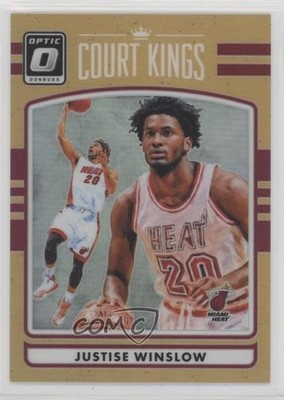 2016 Panini Donruss Optic Court Kings Orange Prizm /199 Justise Winslow #35 11y7
