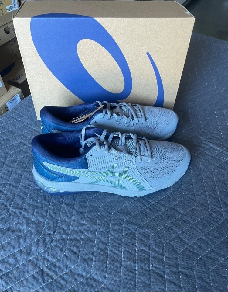 Zapatos de golf Asics Gel-Course gris roca hoja deslizante para hombre nuevos en caja Foto 4 de 4