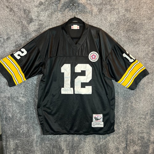 Pittsburgh Steelers Terry Bradshaw Trikot Herren 54 Mitchell & Ness Throwback 1975