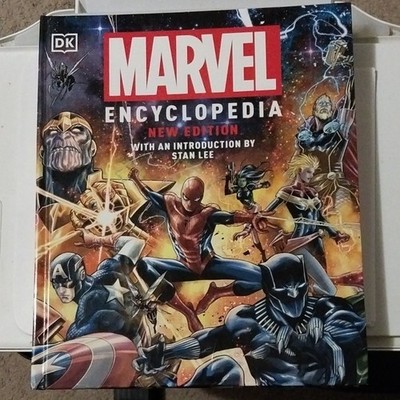 Marvel Encyclopedia New Edition Hardcover Illustrated by Stan Lee DK Comics