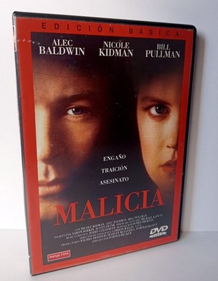 PELICULA DVD MALICIA  (ALEC BALDWIN - NICOLE KIDMAN - BILL PULLMAN)