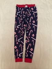Lazy One Pajama Pants 10 Boys Christmas Candy Cane