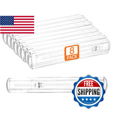 8 Pack Drawer Dividers for Clothes, 2.3" High 13"-21" Adjustable Drawer Dividers