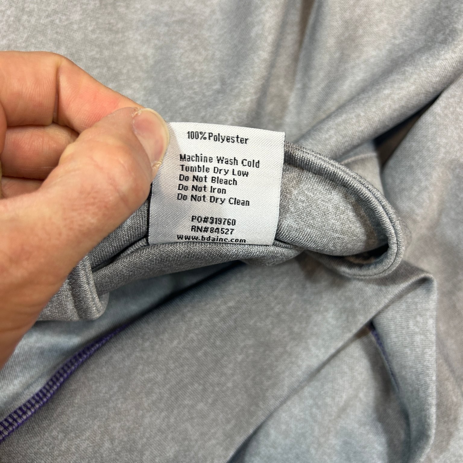 FedEx Half Zip Pullover Activewear Jacket Mens XL… - image 4