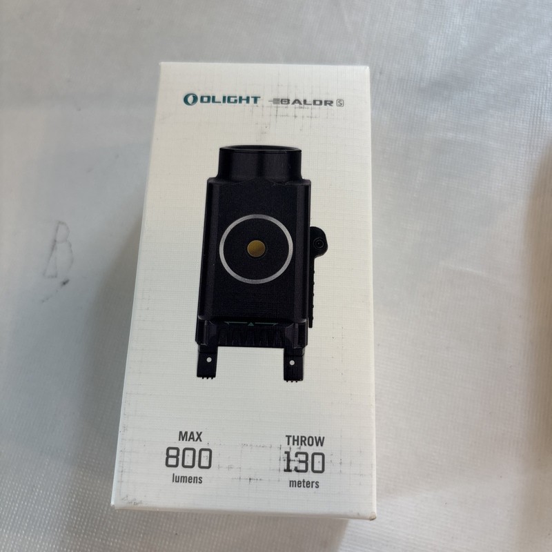 Olight Baldr S Rechargeable 800 Lumen Rail Mounted Weapon Light w/Green Laser