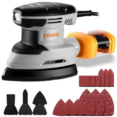Detail Sander: DEKOPRO 1.5A Multi-Function Mouse Sander Electric Tool...