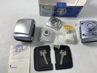 Mul-T-Lock Glass Door Lock GL100D-S - Open Box