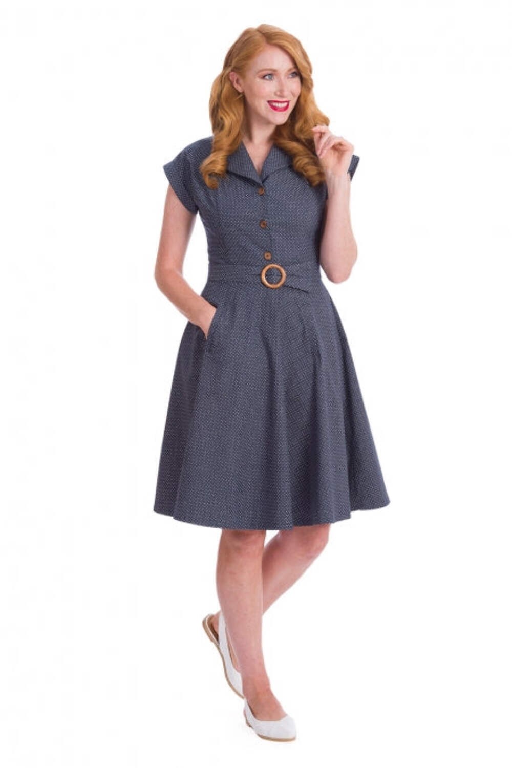 Banned Apparel - Spot Perfection Fit & Flare Dress
