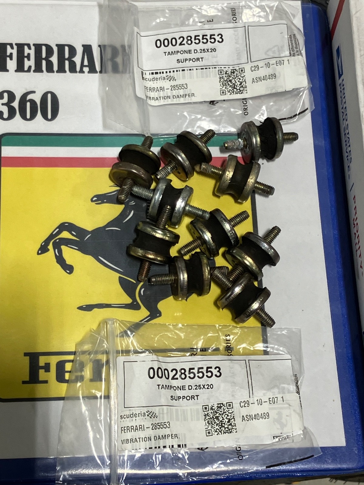 Ferrari 360 vibration damper set of 10 000285553