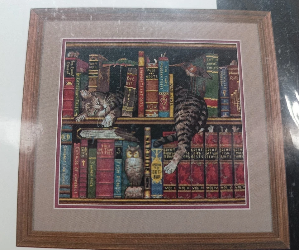 DIMENSIONS counted cross stitch kit 'Frederick The Literate' by Charles Wysocki - Image 3 of 4