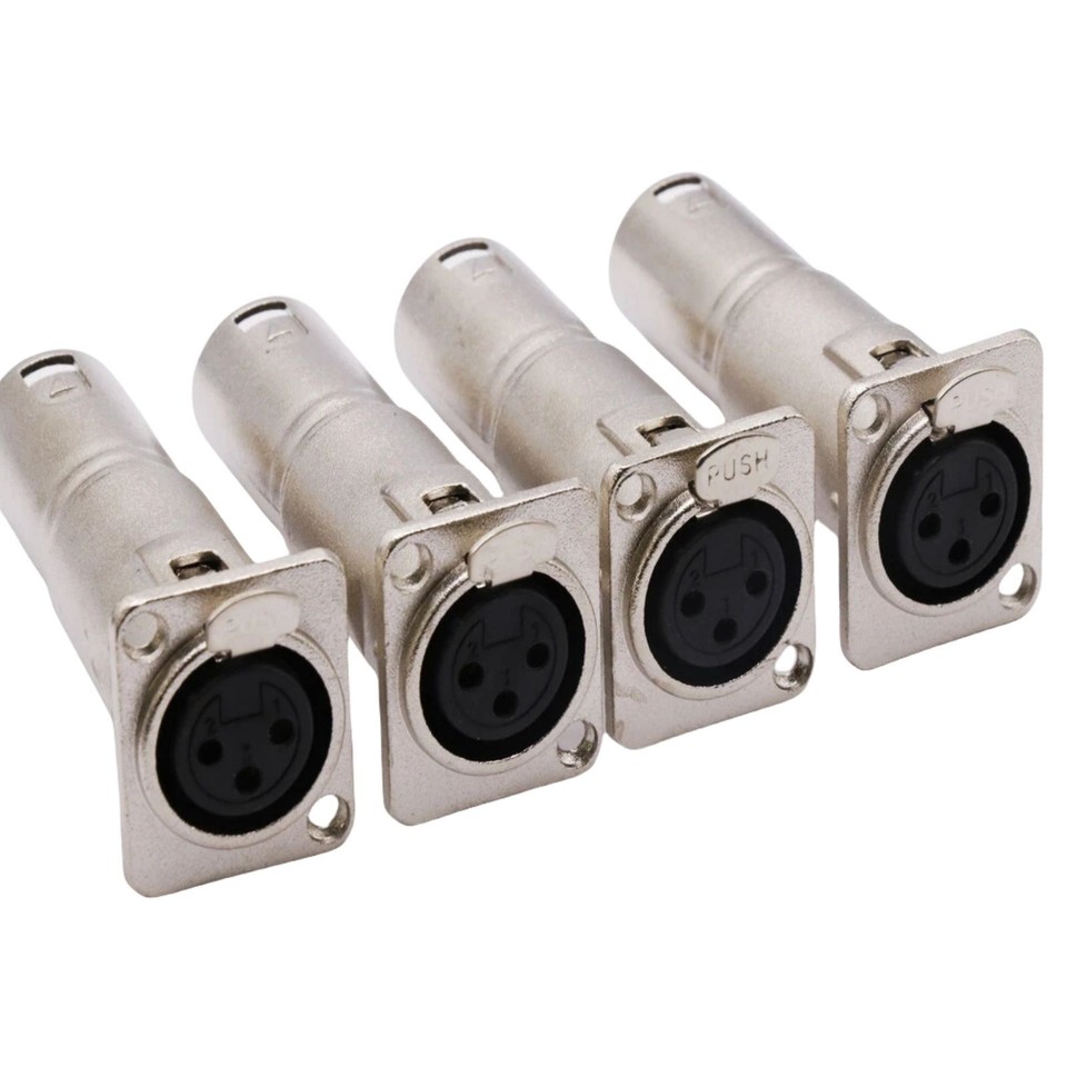 4 Pin Xlr In Pro Audio Cables, Leads & Connectors For Sale - Foto 6