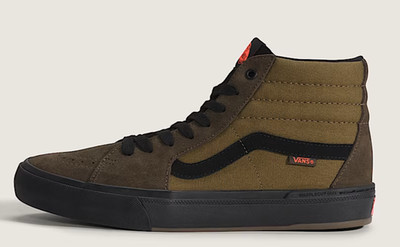 Купить vans sk8 hi moca frances stark poets on the pyre mens  display picture 1