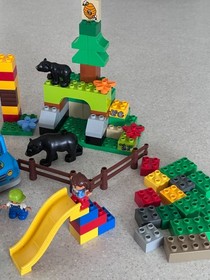Lego Duplo TRAIN - lot of RAILS - SWITCH - LEVEL CROSSING - parts VGC