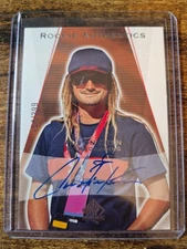 2025 UD Goodwin Champions Austin Keen SP Rookie Authentics Auto 164/299 #03-AK