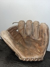 Vintage Baseball Glove 1965 Hiawatha Professional Cowhide