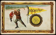 Murad Cigarettes T6 Rochester Ice Hockey Cabinet Card College Series Type 1