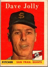 1958 Topps Dave Jolly #183
