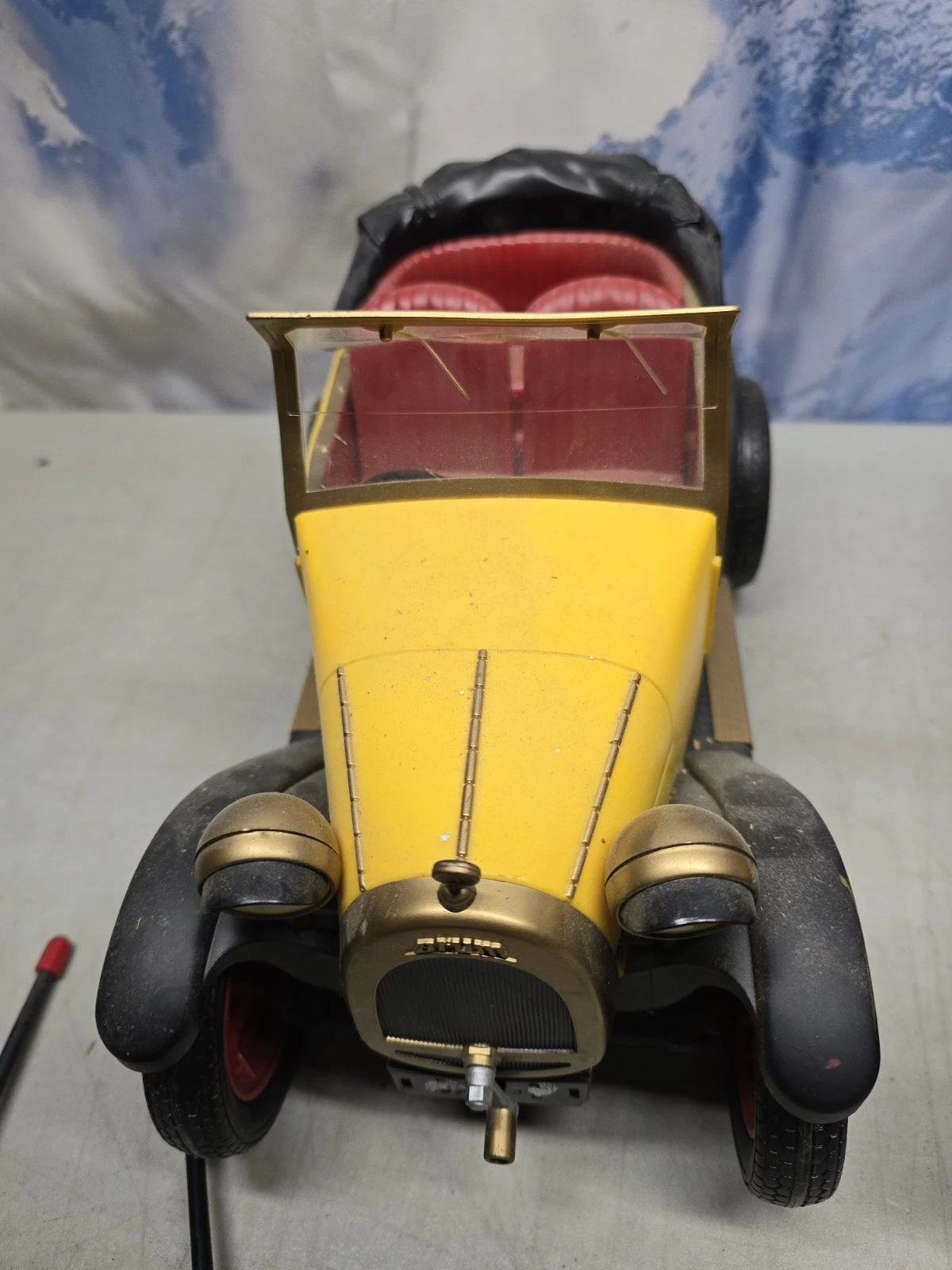 antigo rc carro de brinquedo controlado 