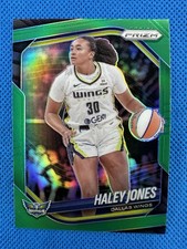2025 #43 Haley Jones Panini Prizm Green Prizm Wings
