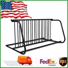 Commercial Floor Bike Rack Stand, Steel Garage Bicycle 10 Bike Rack for Streets