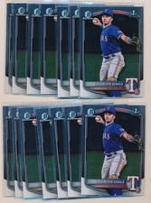 ELORKY RODRIGUEZ ⚾ (14) 2025 Bowman Chrome Prospects #BCP-186 Texas Rangers 1st