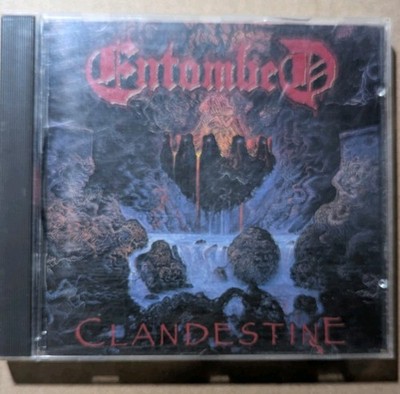 Entombed Clandestine CD 1992 Rerelease Relativity/Earache Death Metal