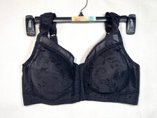 NWOT Playtex 38D 18 Hour Ultimate Shoulder Comfort Wireless Bra 4695 Black
