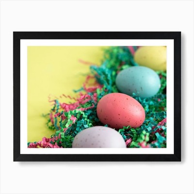 Easter Eggs 442 Art Print Framed Wall Art Poster Canvas Print Picture
