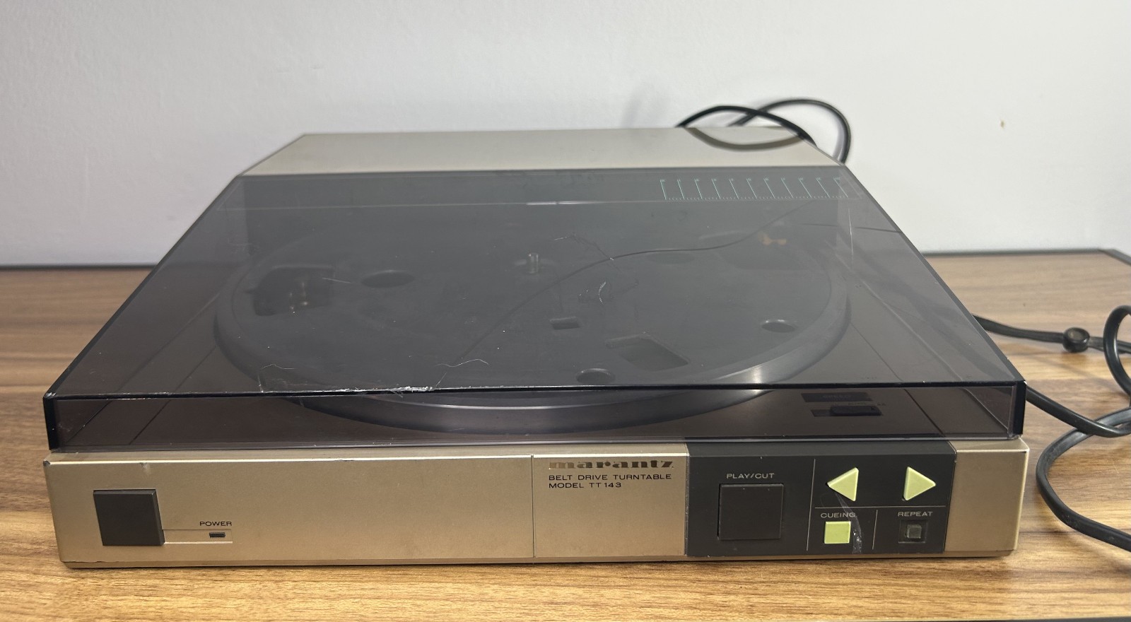 Marantz TT 143 Giradischi Tangenziale Automatico Vintage