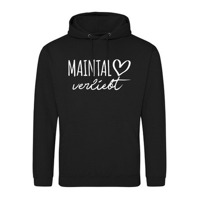 Unisex Hoodie Maintal verliebt Geschenkidee Maintal Geschenk Präsent Mitbringsel