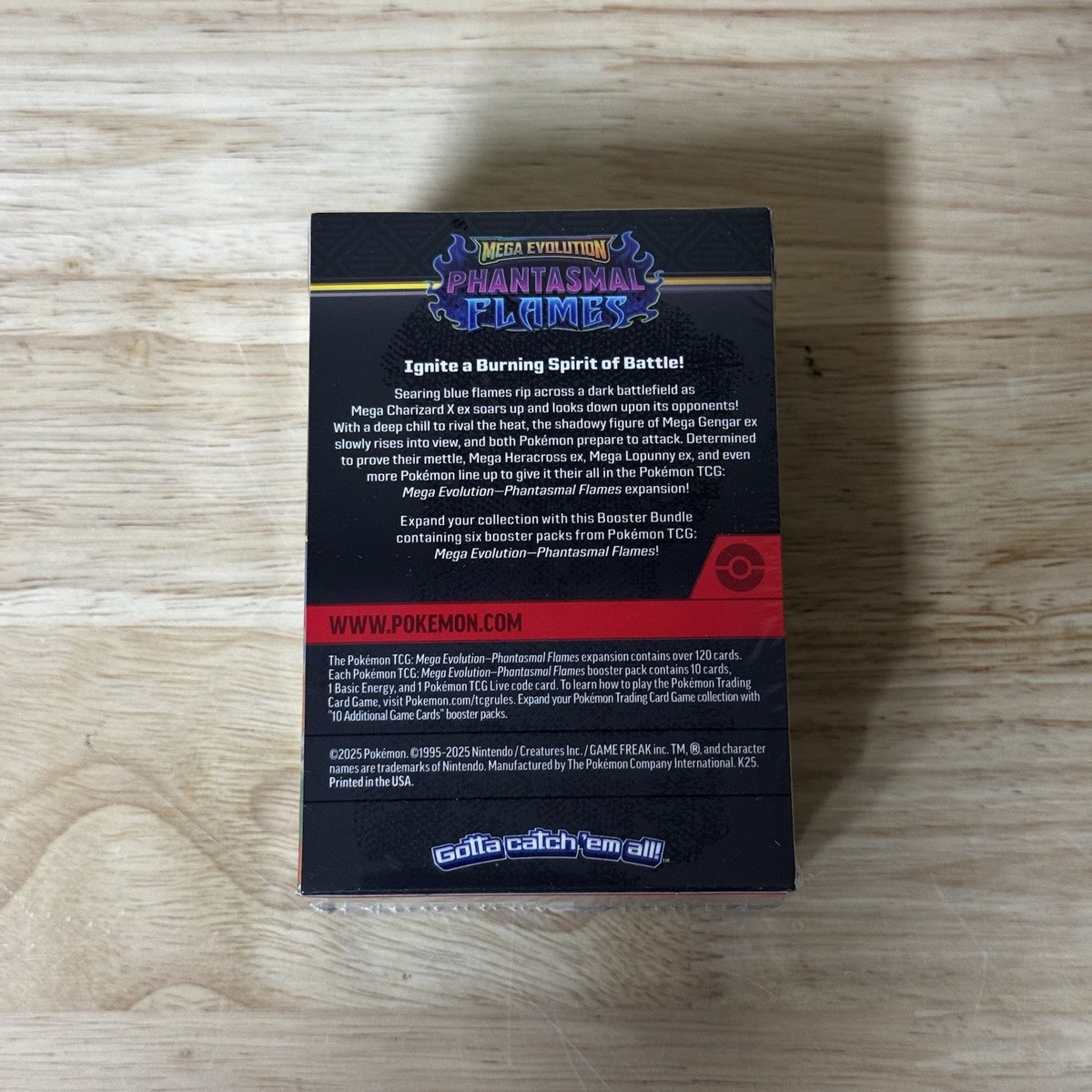 Pokemon TCG Phantasmal Flames Booster Bundle Box- Factory Sealed