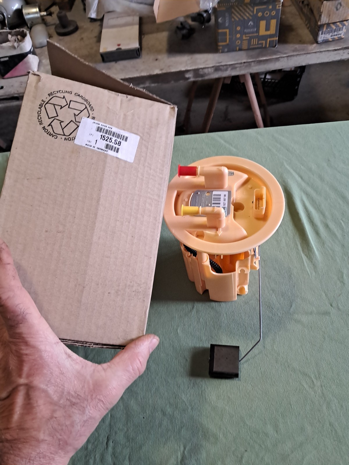 Jauge carburant Peugeot 307 HDi 1525.S8 haute précision pour indicateur de niveau diesel