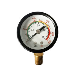 Industrial Radial Pressure Gauge Y40 0-1.6 MPa for Oil For Steam Water