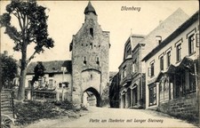 Ak Blomberg in Lippe, Partie am Niedertor mit...