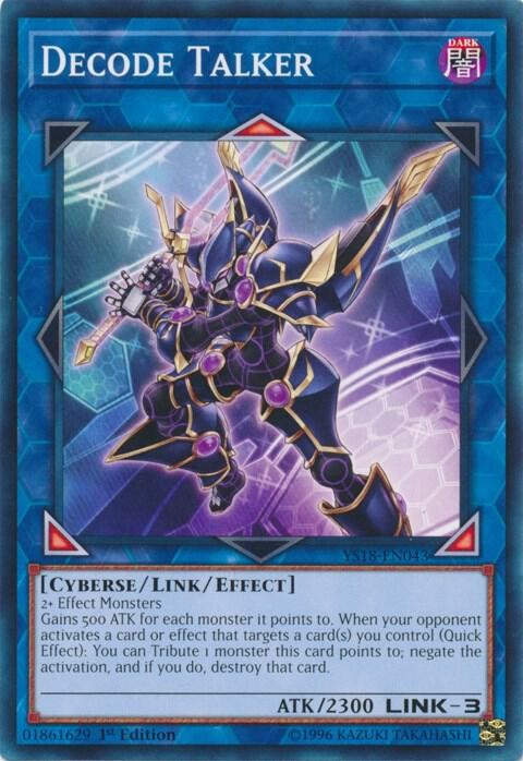 Decode Talker 1st Edition Common Starter Deck: Codebreaker YS18-EN043 NM