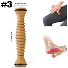 Foot Roller - Wood Foot Massager for Plantar Fasciitis Relief