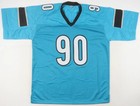 Julius Peppers Signed Carolina Panthers Jersey (Players Ink) NFL HOF 2024 /L B — photo 3
