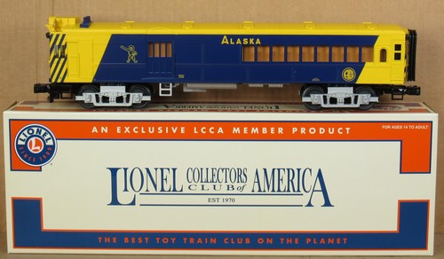 Lionel 2401760 Alaska Railroad Doodlebug con LionChief Plus 2.0 (LCCA) O-Gauge LN | Condition: Used