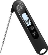 DOQAUS Meat Thermometers, 3S Instant Read Food Thermometer, Accurate Meat Thermo