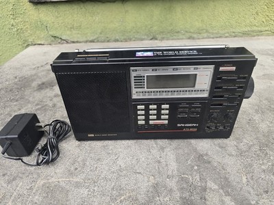 VINTAGE PLL PORTABLE MULTI-BAND RECEIVER-SANGEAN ATS-803A AM/FM/SW