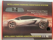 Intelligent Parking Assistance System - Rear Reversing Radar Sensor Kit - NEW