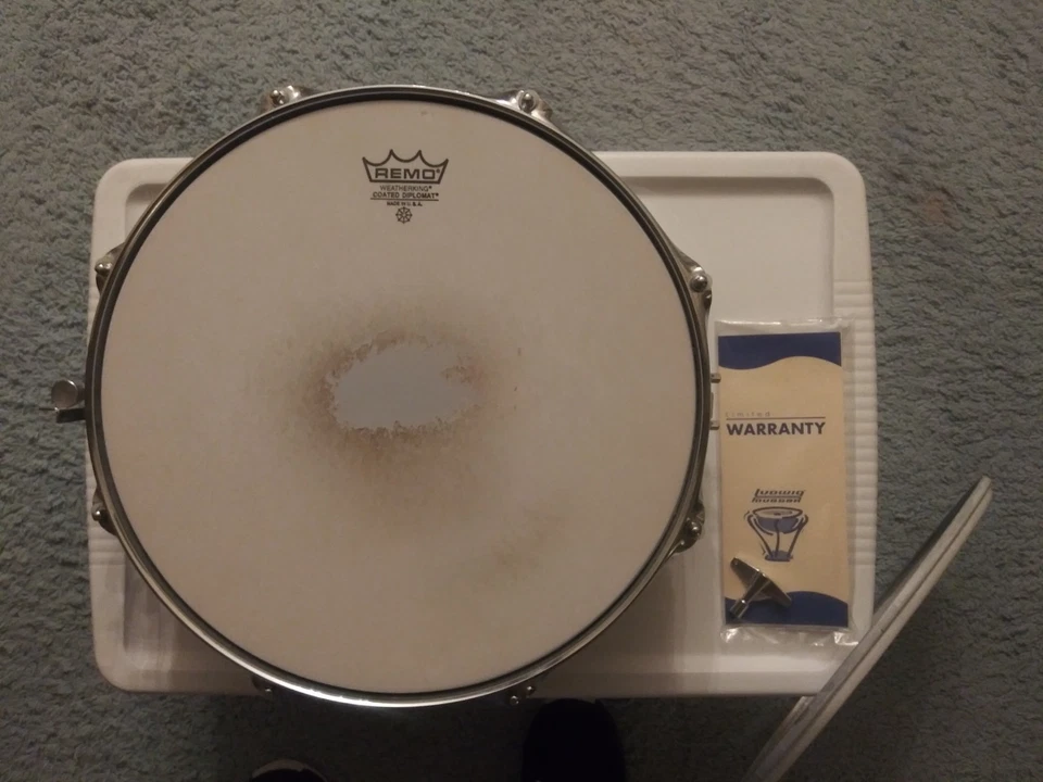 Ludwig Snare Drum Classic Birch 5" x 14" Holzschale Top Zustand mit Box