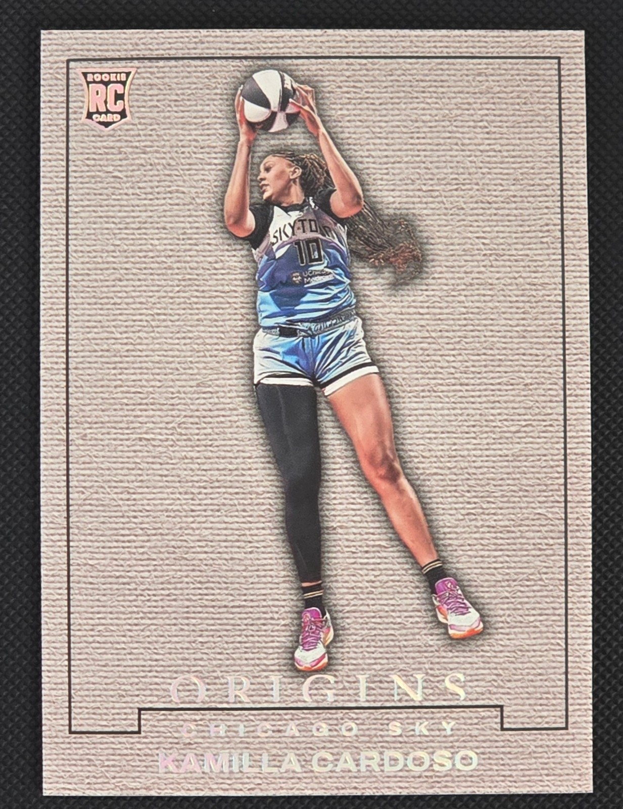 Kamilla Cardoso #4 : 2024 Panini Origins WNBA Blank Slate RC Rookie Chicago Sky