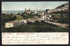 Las Palmas /Gran Canaria, Ortsansicht mit Mee...
